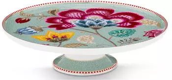 PiP Studio Blooming Tales Fantasy Blue mini Kuchenplatte 21cm