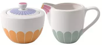 Villeroy & Boch Fleur Couleur Milch- und Zuckerset 2-teilig