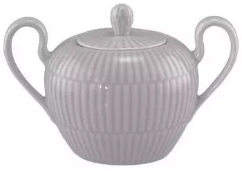 Seltmann Weiden Zuckerdose "Amina", grau, : , : , , , Zuckerdose, , mit ( -0) grau