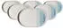 Ritzenhoff & Breker Servierplatte 20 x 30cm 6er Set Trio blau