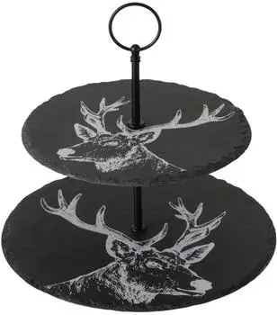 Boltze Moritz Etagere schwarz 24cm (1 Stück)