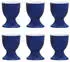 Ritzenhoff & Breker Flirt by R&B Eierbecher 6er Set Doppio indigo-blau