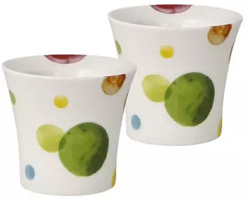 Goebel Colori Mix Eierbecher-Set, 2-tlg., bunt