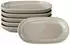 Villeroy & Boch like. by Perlemor Sand Servierplatte 23 x 12,4 cm 6er Set
