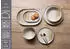 Ritzenhoff & Breker Servierplatte 20 x 30cm 6er Set Trio creme