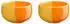 ASA ASA Eierbecher Joy im 2er Set in orange smoothie