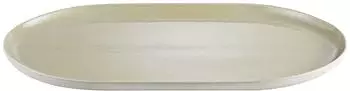 Blomus Sablo Servierplatte Steingut Savannah 40x24cm (64392)