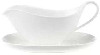 Villeroy & Boch Anmut Sauciere mit Untertasse 2-teilig