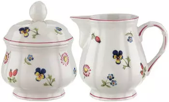 Villeroy & Boch Petite Fleur Milch- und Zucker-Set 2-teilig