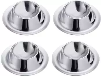 Westmark Eierbecher, rund, stapelbar, Edelstahl, &Oslash; 8,5cm, 4er-Set (20722260)