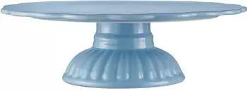 IB Laursen Mynte Tortenplatte mit Fuß Keramik Blue Bell (2079-95)
