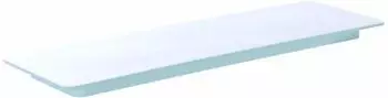 Schneider K&ouml;nigskuchenplatte Melamin wei&szlig; 400x150x20mm (227023)