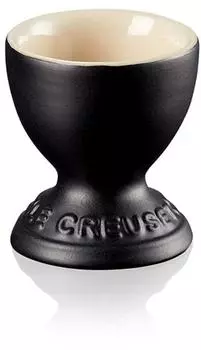 Le Creuset Eierbecher Steinzeug Matt Schwarz (71702000000099)