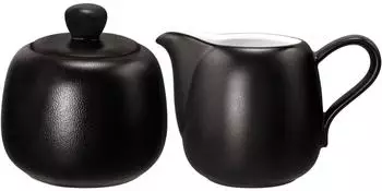 Seltmann Weiden Liberty Velvet Black Milch- & Zucker-Set 2-teilig
