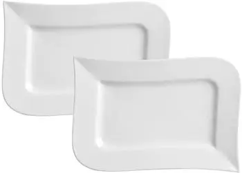 Ritzenhoff & Breker Servierplatte 26x17cm 2er Set Via Melodie
