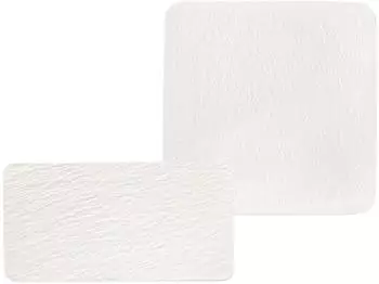 Villeroy & Boch Manufacture Rock Servierplatten Set 2-teilig wei&szlig;