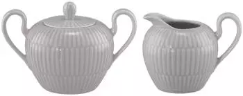Seltmann Weiden Amina Milch- & Zucker-Set 2-teilig (klein) - Silbergrau