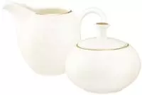 MILCH- & ZUCKERSET Savona Goldlinie creme 2-tlg.