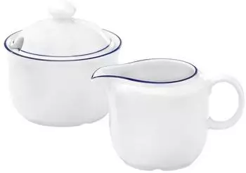 Seltmann Weiden Compact Blaurand Milch- und Zucker-Set 2 tlg.