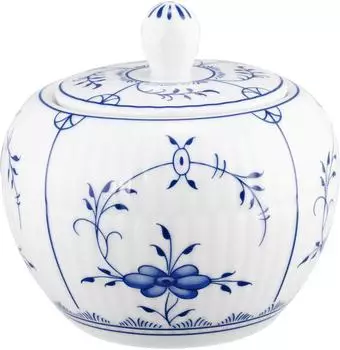 Seltmann Weiden Amina Strohblume Zuckerdose, Porzellan, blau, 290ml (001.774561)
