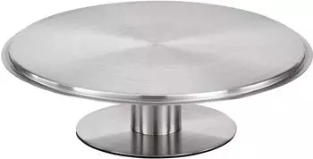 APS Drehbare Tortenplatte Edelstahl, Ø 30,5cm (463)