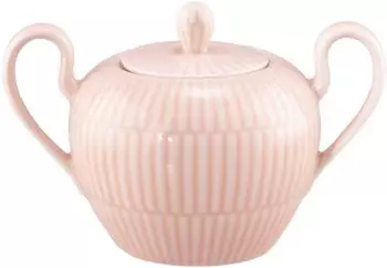 Seltmann Weiden Amina Zuckerdose mit Griffen, Porzellan, ros&eacute;, 230ml