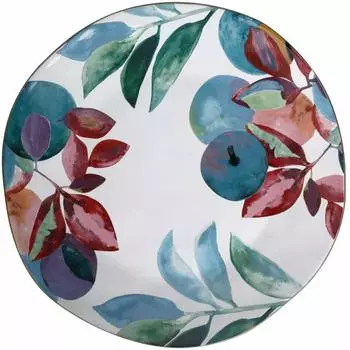 Maxwell & Williams Samba runder Teller 35cm, Keramik, mehrfarbig (DR0363)