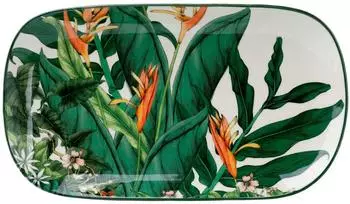 Maxwell & Williams Night Dinner rechteckige Platte 35x19cm, Keramik bunt (DR0468)