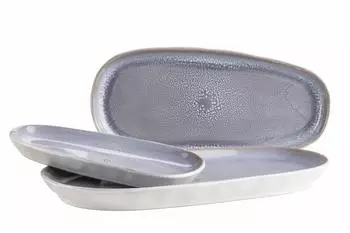 M&auml;ser Elea Plattenset, 3-tlg., Steinzeug, flieder (62303534-0)