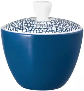 Seltmann Weiden Life Fashion Classic Blue Zuckerdose 260ml, Porzellan (Life Fashion Classic Blue)