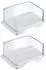 Westmark Exclusiv Kühlschrank-Butterdose 2er-Set, Kunststoff, weiß/transparent (208622E3)