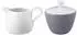 Seltmann Weiden Life Fashion Milch- und Zucker-Set, Porzellan, elegant grau, 260ml