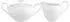 Villeroy & Boch Anmut Platinum No.1 Milch- und Zucker-Set, weiß, Porzellan (81453154-0)
