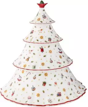 Villeroy & Boch Toy's Delight Baum Keksdose, Porzellan, 30cm (1485854559)
