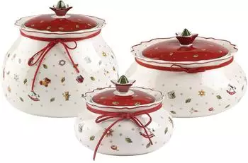 Villeroy & Boch Toy's Delight Dosen-Set, Porzellan, 3-teilig (35263358-0)