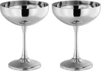 APS Eisschale "2er Set FRIGIO, 260 ml, Edelstahl" 2 tlg. aus Edelstahl f&uuml;r Eis &