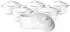 Ritzenhoff & Breker Bianco Mini-Terrinen 10x5,2cm, Porzellan, weiß, 6er-Set