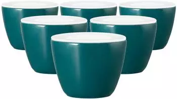 Seltmann Weiden Snack and Egg Life Fashion Eierbecher 6er Set, trendy petrol, Porzellan (17328954)