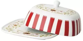 Hutschenreuther Christmas Love Red Butterdose 250g Porzellan (02488-727512-15169)