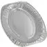 Papstar Servierplatten oval, Alu, 44,5x29,5cm, 100 Stück (14891)