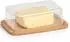 Zeller Butterdose Bambus/Kunststoff, beige (22026)
