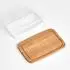 Zeller Butterdose Bambus/Kunststoff, beige (22026)