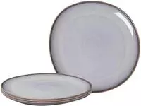 like. by Villeroy & Boch Lave Servierplatte &oslash; 32 cm 4er Set - Beige
