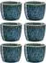Leonardo Matera Eierbecher, Keramik, blau, 6er Set (023046)