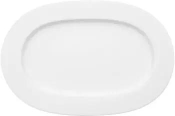 Villeroy & Boch Noblesse/Royal Servierplatte oval 34,5x23,5cm, wei&szlig;