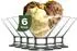 Nordic Schiller Crema Eis- und Dessertbecher, Glas, 165ml, 6er-Set