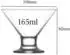 Nordic Schiller Crema Eis- und Dessertbecher, Glas, 165ml, 6er-Set