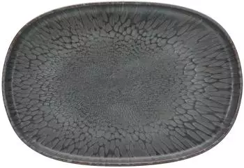 CreaTable Servierplatte 33 cm Grau Steinzeug