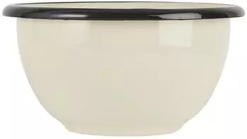 IB Laursen Butter Cream Emailschale Gelb