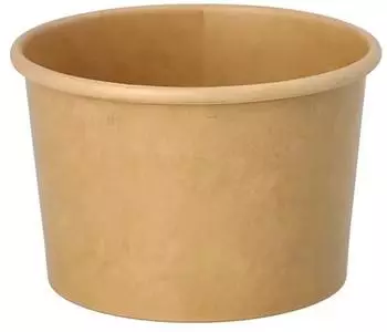 Papstar Eisbecher 150 ml 1000 Stk. Braun